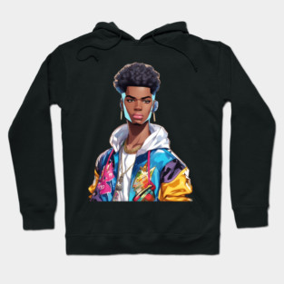 Afro Hair Hoodie