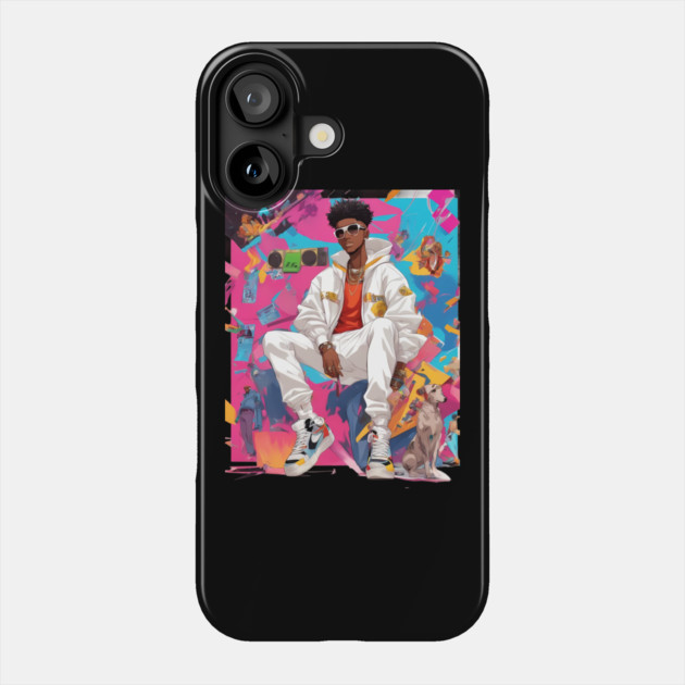 Beats Rhymes Phone Case by animegirlnft