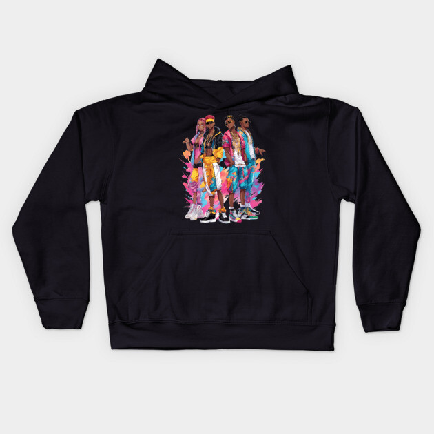 Black Pride Kids Hoodie by animegirlnft