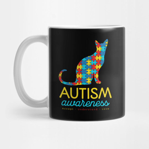 Cat Autism Awareness by The WYLD Tribe