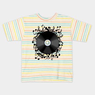 Vinyl Record Kids T-Shirt