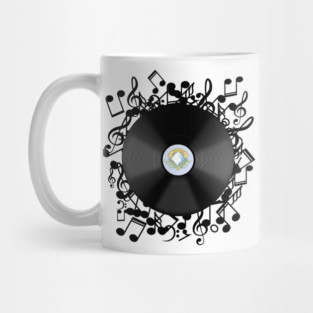 Vinyl Record Mug