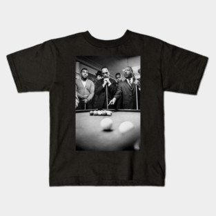 Martin Luther King Jr. playing Pool Kids T-Shirt