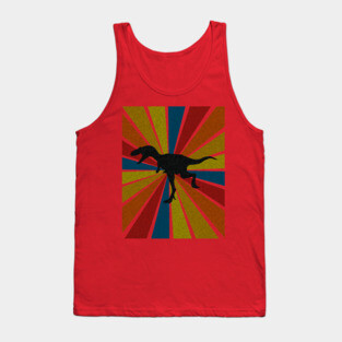 Time Warp Dinosaur Tank Top