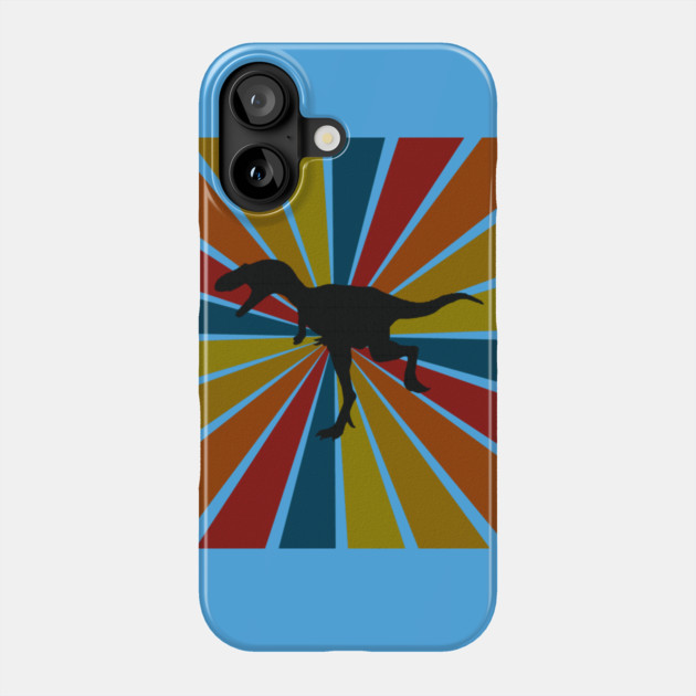 Time Warp Dinosaur Phone Case by DonWillisJrArt