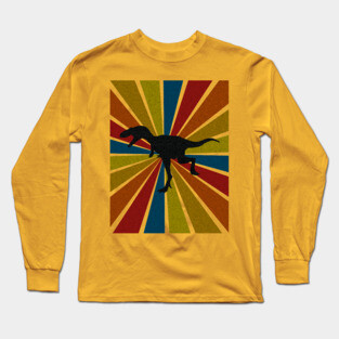 Time Warp Dinosaur Long Sleeve T-Shirt