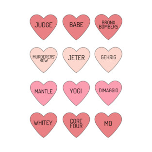 All-Time Yankees V-Day T-Shirt