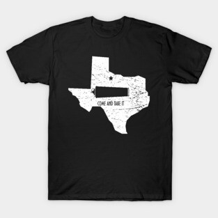 Come and Take it Gonzales Battle Texas Flag T-Shirt
