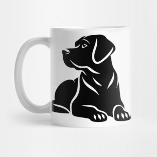 Black Labrador Dog Mug