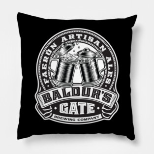 Baldur's Gate Brewing Company Pillow