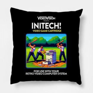 Initech! 80s Game Pillow
