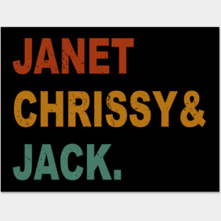 Janet Chrissy & Jack Posters and Art