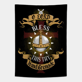 The Holy Hand Grenade of Antioch Tapestry