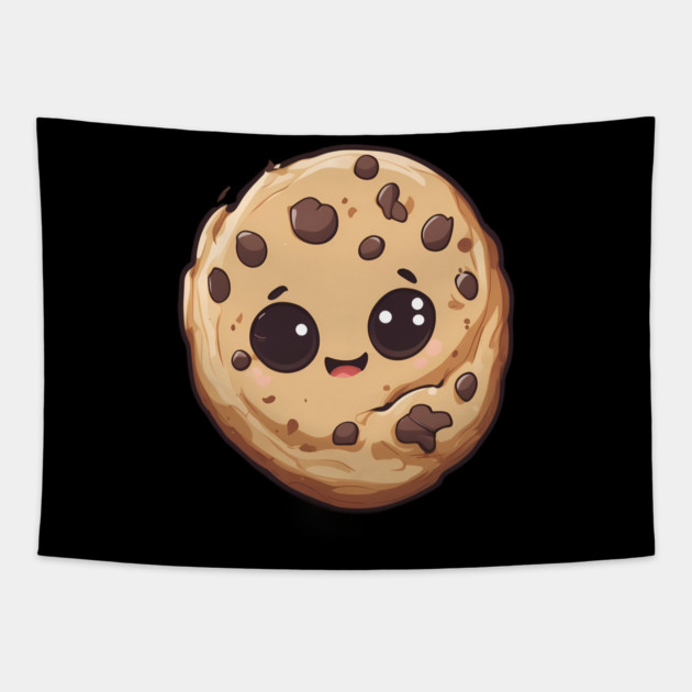 Kawaii Cookie Tapestry by animegirlnft