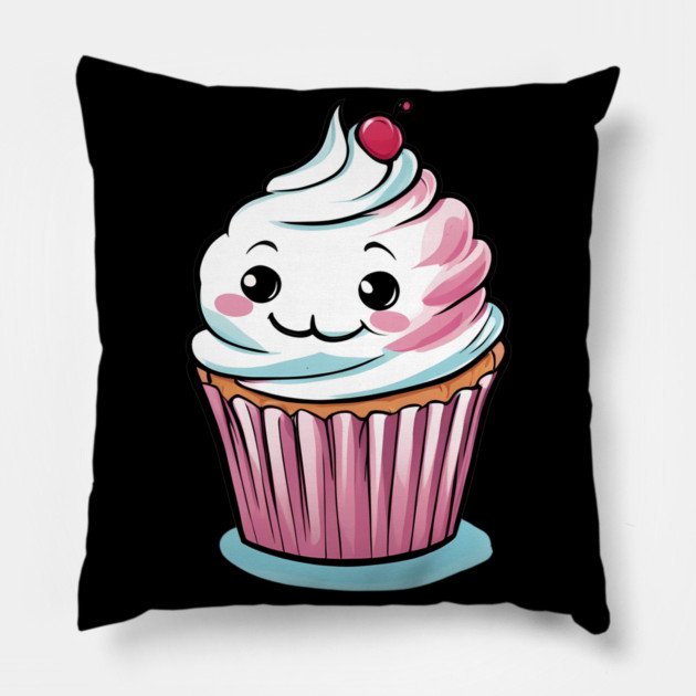 Cute Kawaii Cake Pillow by animegirlnft