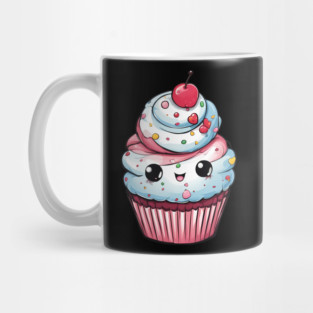 Cute Cupcake Cartoon Mug