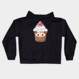 Funny Cupcake Kawaii Kids Hoodie
