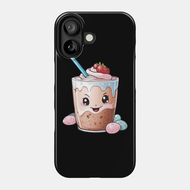Kawaii Drink Phone Case by animegirlnft
