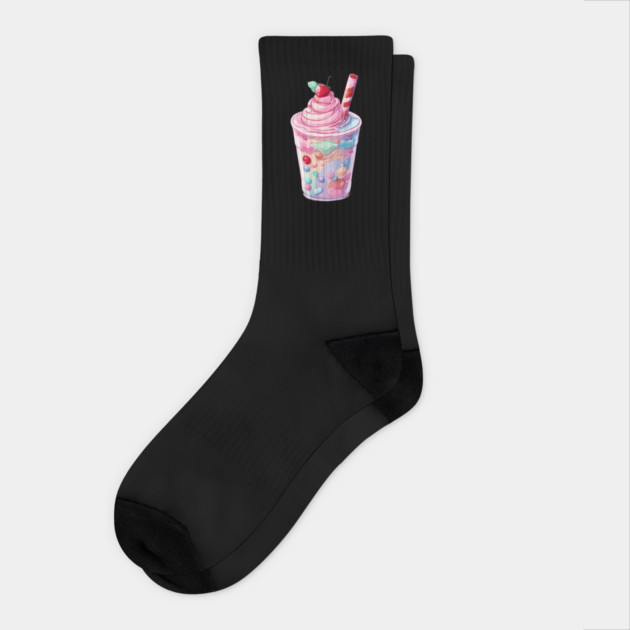 Unicorn Ice Cream Socks by animegirlnft