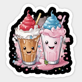 Kawaii Milkshake Magnet