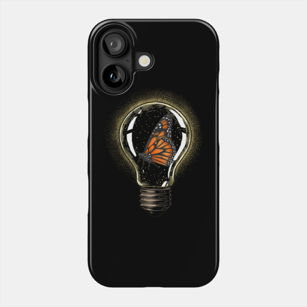 Monarch Butterfly: Luminescent Wings Phone Case by GoshWow®