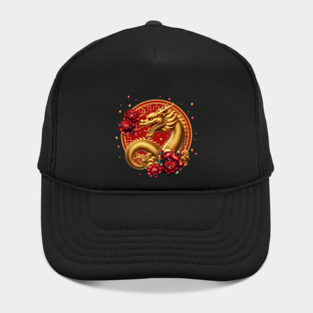 Gold Chinese New Year Dragon by HolidayBug