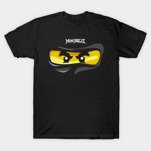 Ninjago Eyes BLACK Ninja Cole Fanart Fanmade T-Shirt