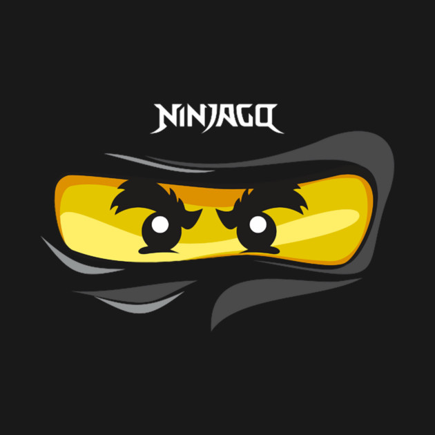 Ninjago Eyes BLACK Ninja Cole Fanart Fanmade T-Shirt