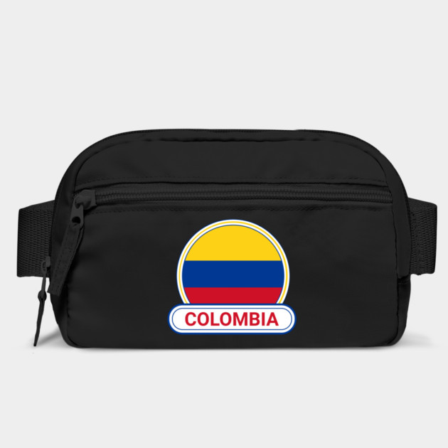 Colombia Country Badge - Colombia Flag by Yesteeyear
