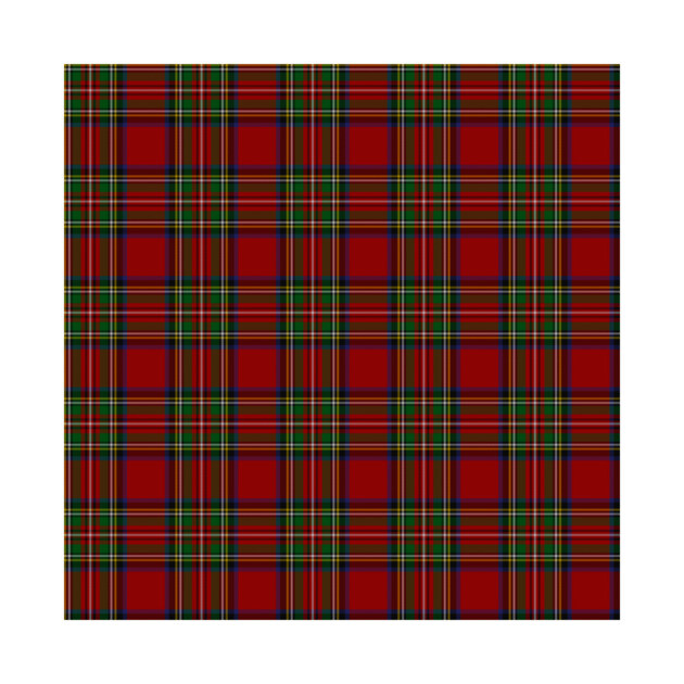 The Royal Stewart Tartan Stuart Clan Plaid Tartan Tartan