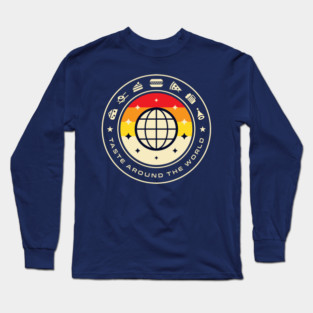Taste Around The World Long Sleeve T-Shirt