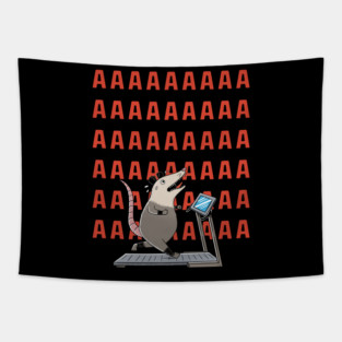 Opossum Gym Tapestry
