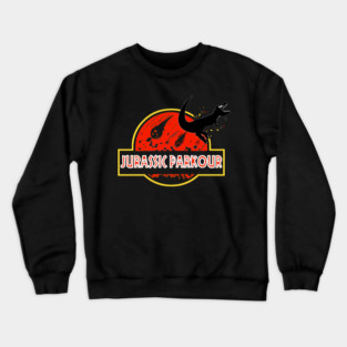 Jurassic Parkour Crewneck Sweatshirt