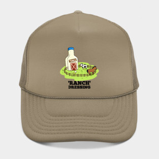 Ranch Dressing Cute Sauce Food Pun Hat