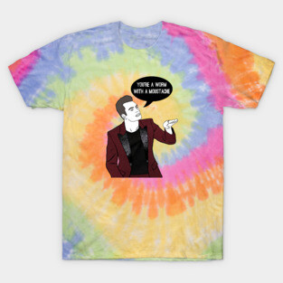 Worm with a Moustache T-Shirt