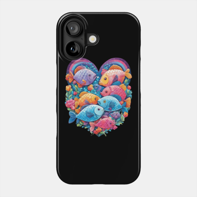 Fish Lover Phone Case by animegirlnft