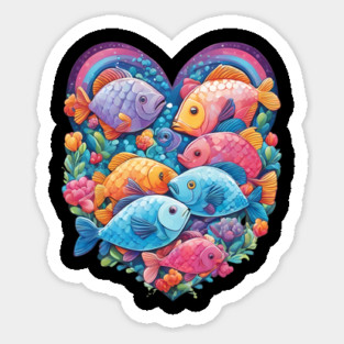 Fish Lover Sticker