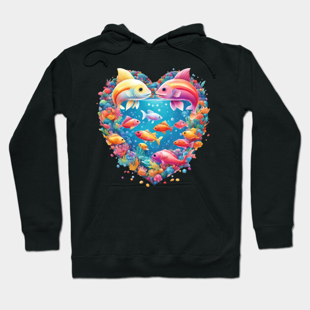 Fishing Lover Hoodie by animegirlnft