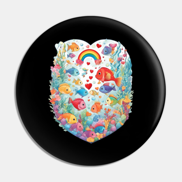 Aquatic Life Pin by animegirlnft