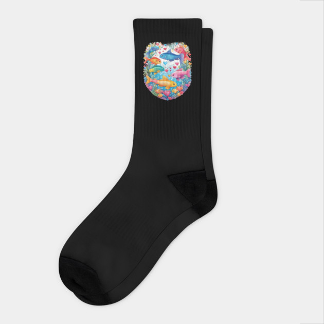 Marine Life Socks by animegirlnft