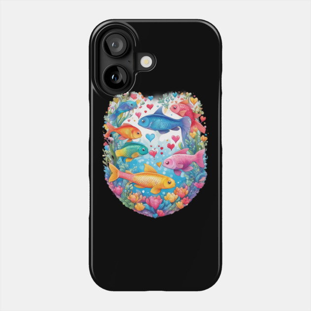 Marine Life Phone Case by animegirlnft