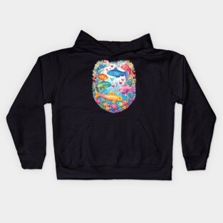 Marine Life Kids Hoodie