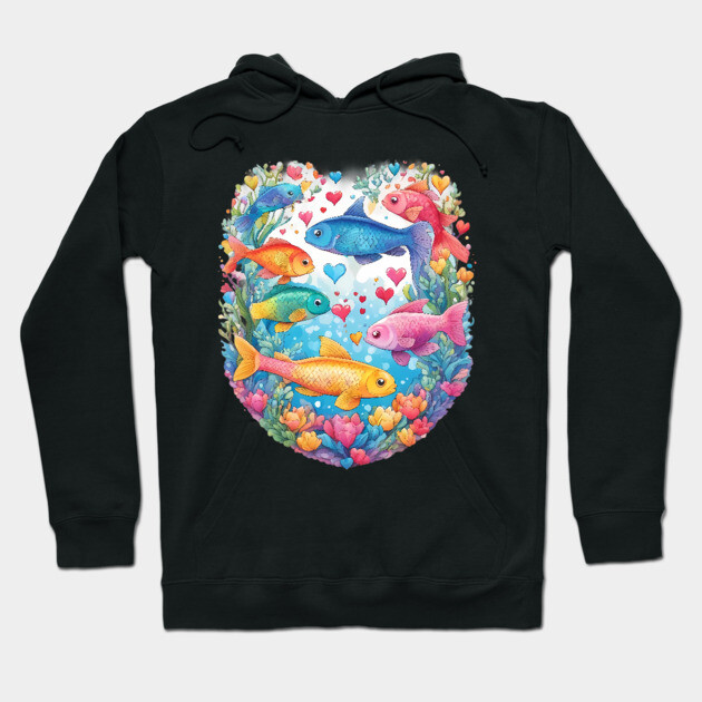 Marine Life Hoodie by animegirlnft