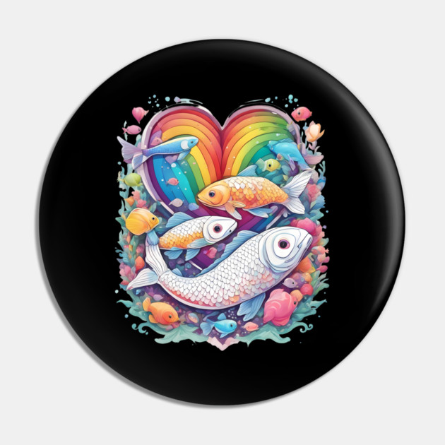 Colorful Fish Pin by animegirlnft