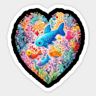 Sea Fish Sticker