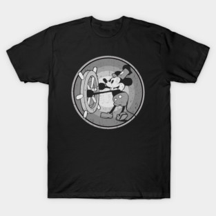 Steamboat Willie Vintage Retro T-Shirt