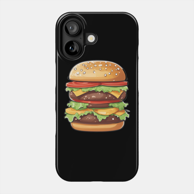 Hamburger Lover Phone Case by animegirlnft