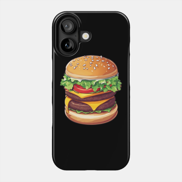 Burger Lover Phone Case by animegirlnft