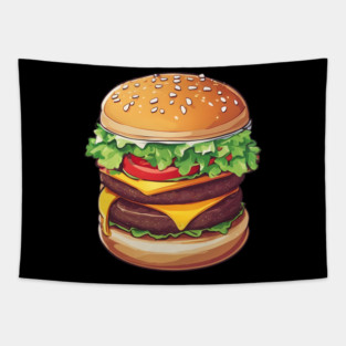 Burger Lover Tapestry