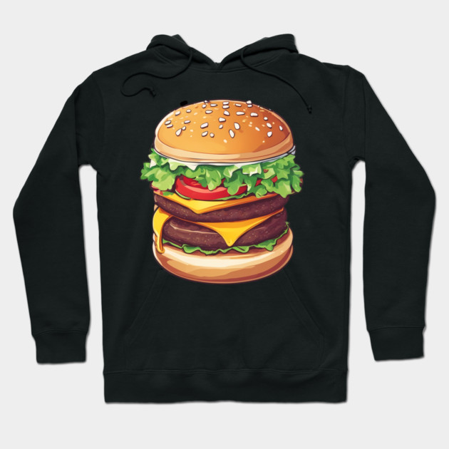 Burger Lover Hoodie by animegirlnft